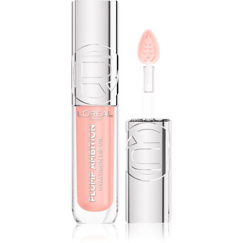 L’Oréal Paris Plump Ambition lesk na rty pro větší objem s kyselinou hyaluronovou odstín 201 Milky Nu 5 ml