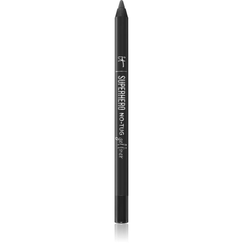 IT Cosmetics Superhero dlouhotrvající gelové oční linky odstín Super Black 1,2 g