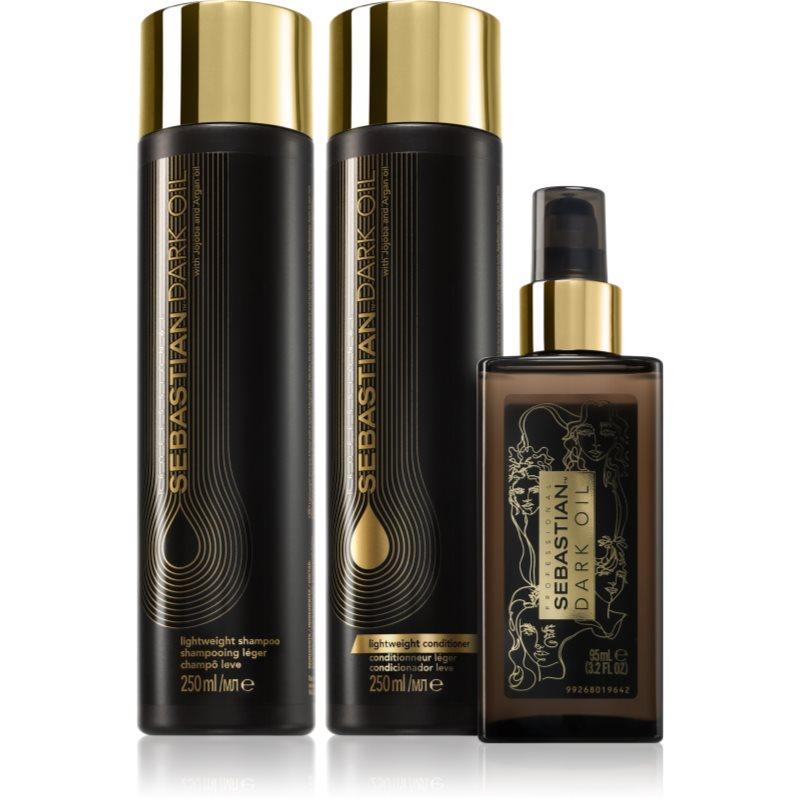 Sebastian Professional Dark Oil Set výhodné balení pro hydrataci a lesk