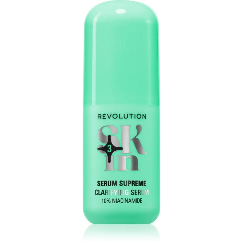 Revolution Skincare Clearly Clarify 10% Niacinamide Serum Clarifying Serum rozjasňující sérum proti nedokonalostem pleti 30 ml