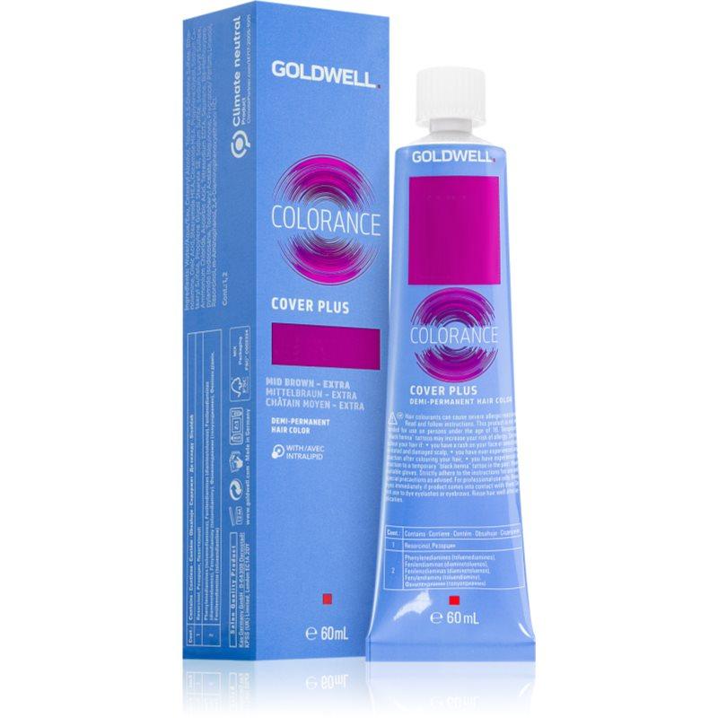 Goldwell Colorance Cover Plus demipermanentní barva na vlasy bez amoniaku odstín 4NN 60 ml