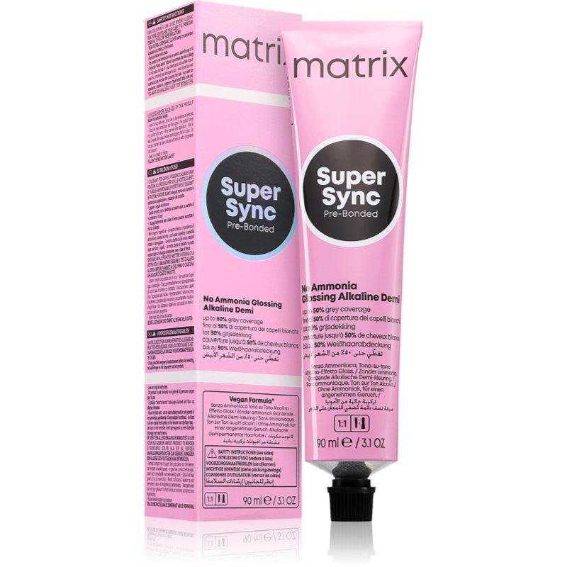 Matrix Super Sync Pre-Bonded demipermanentní barva na vlasy odstín 6RC+ Red Copper+ Dark Blonde 90 ml