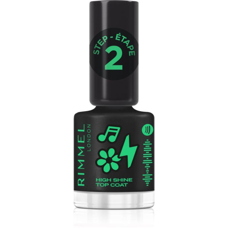 Rimmel Full Volume lak na nehty odstín 001 Top Coat 12 ml