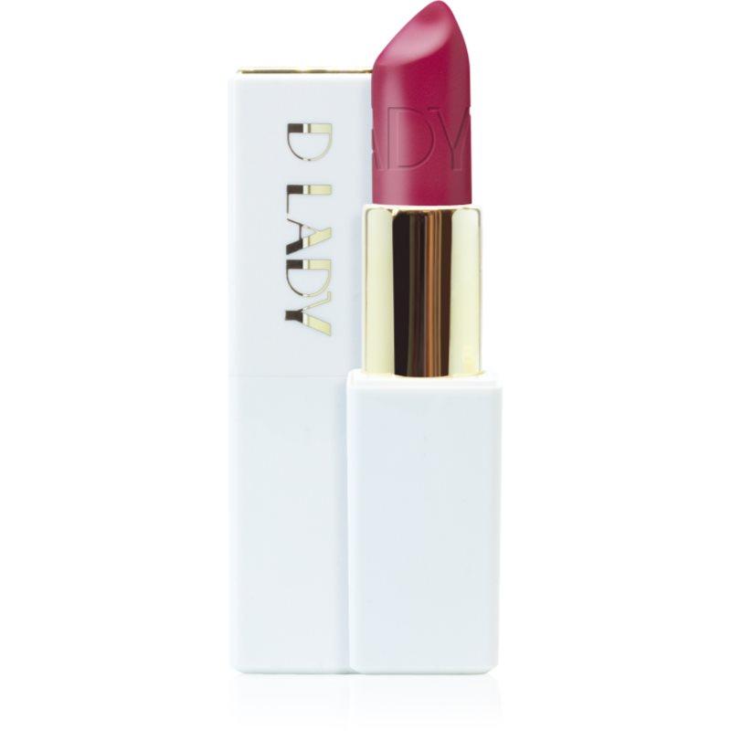 Dermacol D Lady krémová rtěnka se saténovým finišem odstín 07 Lady Berry 4.4 g