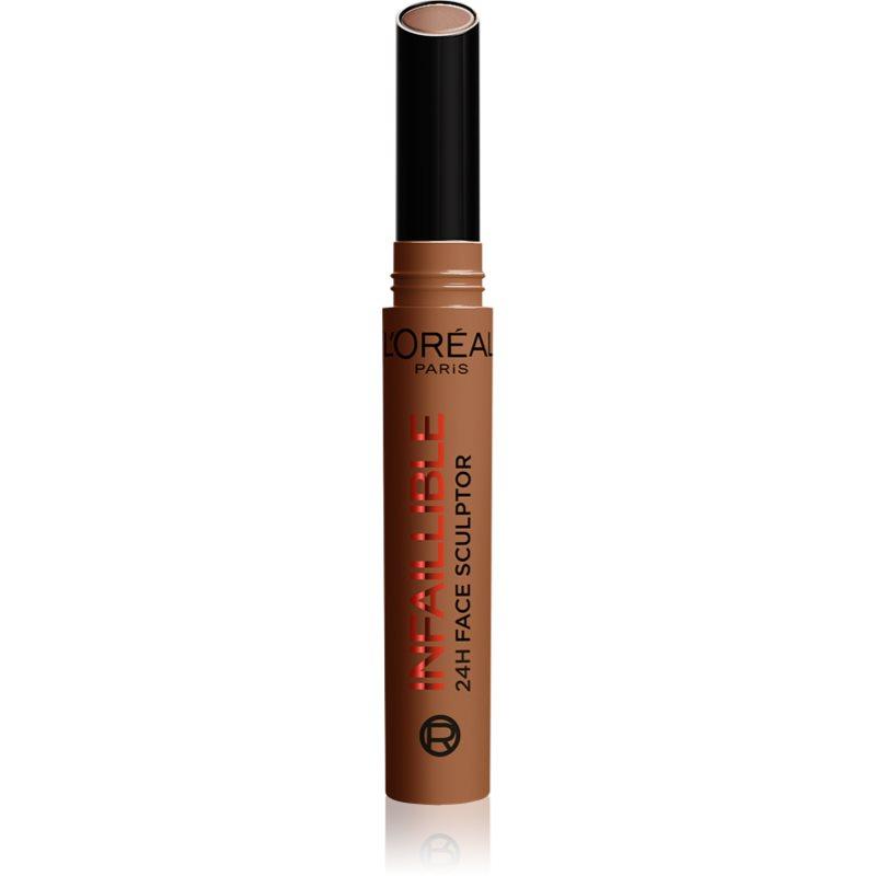 L’Oréal Paris Infaillible Face Sculptor konturovací tyčinka odstín Light Medium 2.3 g