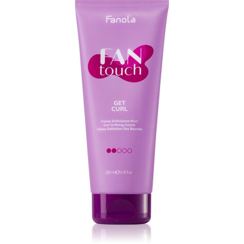 Fanola FAN touch krém na vlasy pro vlnité a kudrnaté vlasy 200 ml