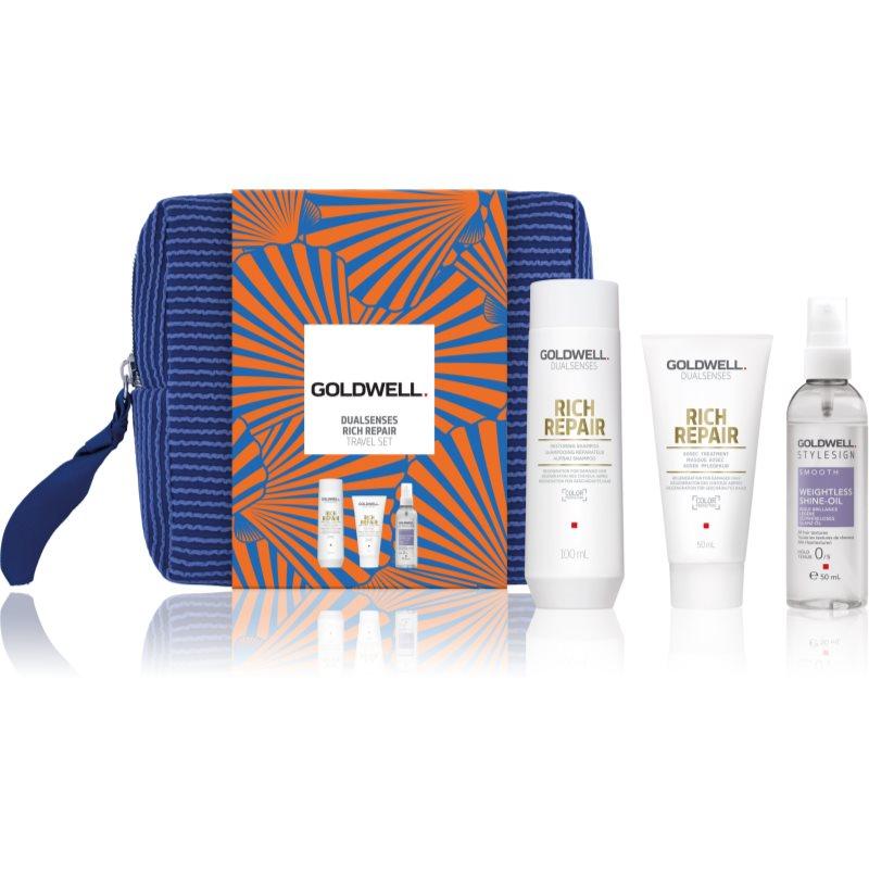 Goldwell Dualsenses Rich Repair cestovní sada pro výživu a hydrataci