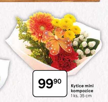 Kytice mini kompozice, 1 ks. 35 cm 