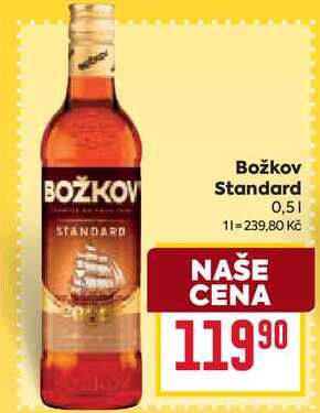 Božkov Standard 0,5l