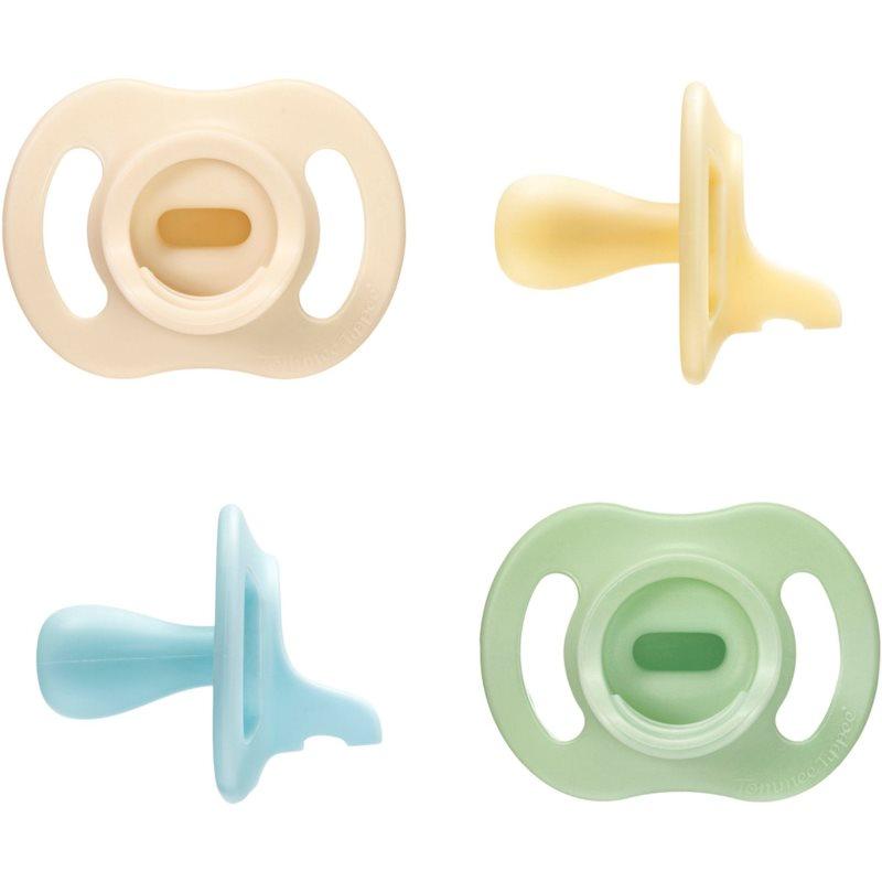 Tommee Tippee Ultra Light Stay Put 0-6 m dudlík Boy 4 ks