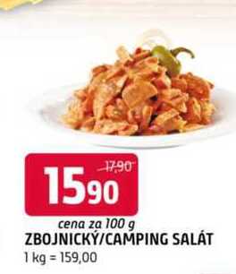 Zbojnický camping salát 100g