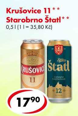 Starobrno Štatl, 0,5 l