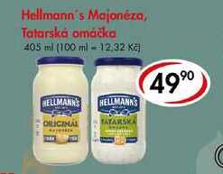 Hellmann's Majonéza, Tatarská omáčka, 405 ml  