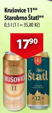 Starobrno Štatl, 0,5 l