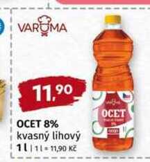 Ocet Kvasný lihový ochucený 8% 1l
