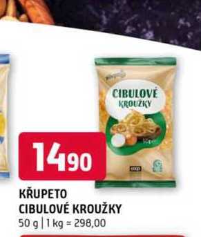 Křupeto Cibulové kroužky 50g