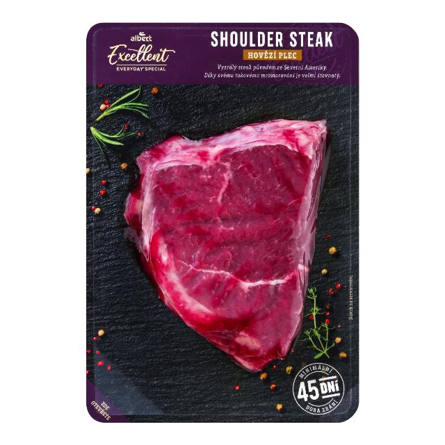 Albert Excellent Hovězí plec steak