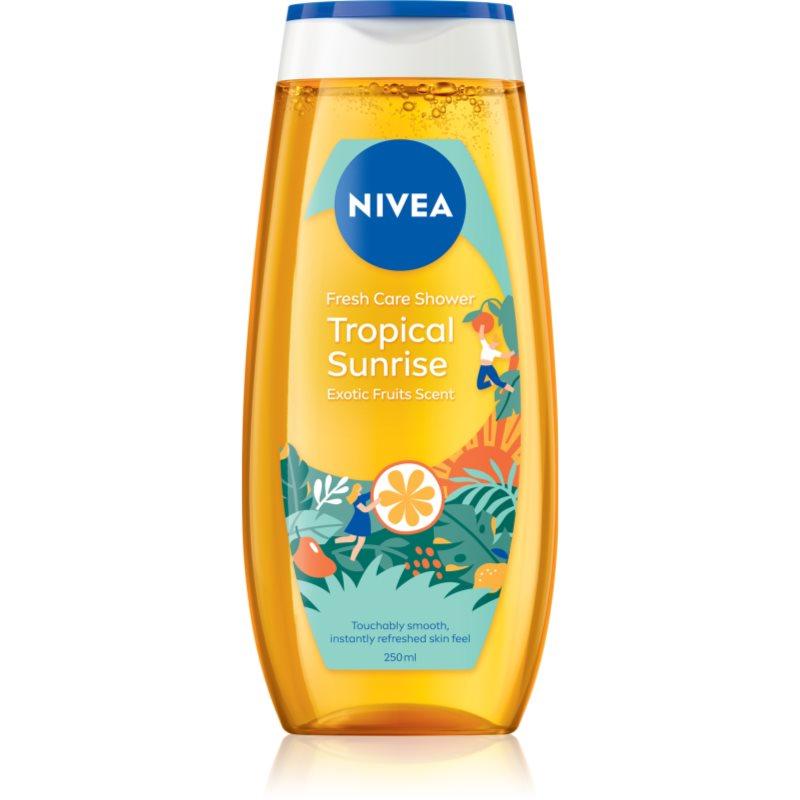 NIVEA Tropical Sunrise hydratační sprchový gel 250 ml