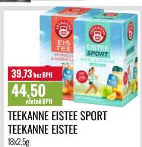 TEEKANNE EISTEE SPORT, TEEKANNE EISTEE 18x2,5g 