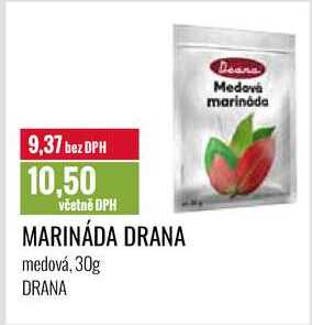 MARINÁDA DRANA medová, 30g 