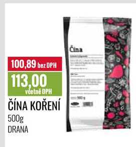 ČÍNA KOŘENÍ 500g 