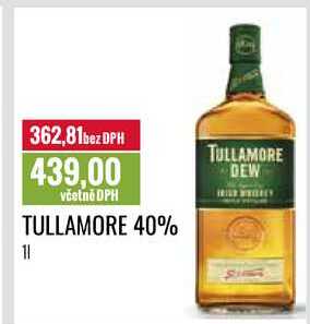 TULLAMORE 40% 1l