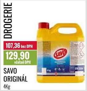 SAVO ORIGINÁL 4Kg