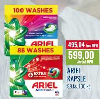 ARIEL KAPSLE 88 ks, 100 ks 