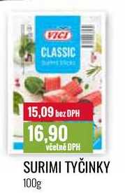 SURIMI TYČINKY 100g 