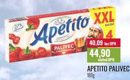 APETITO PALIVEC 187g 