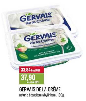 GERVAIS DE LA CRÉME 180g 