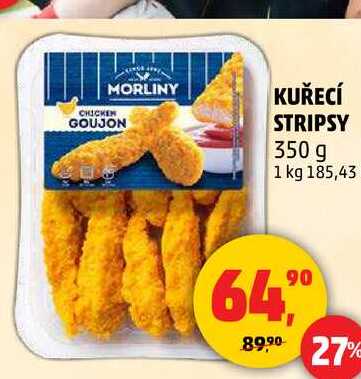KUŘECÍ STRIPSY, 350 g 