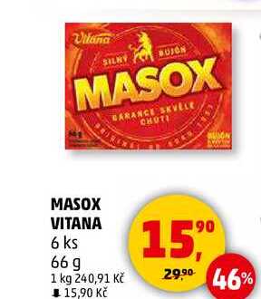 MASOX VITANA, 6 ks, 66 g