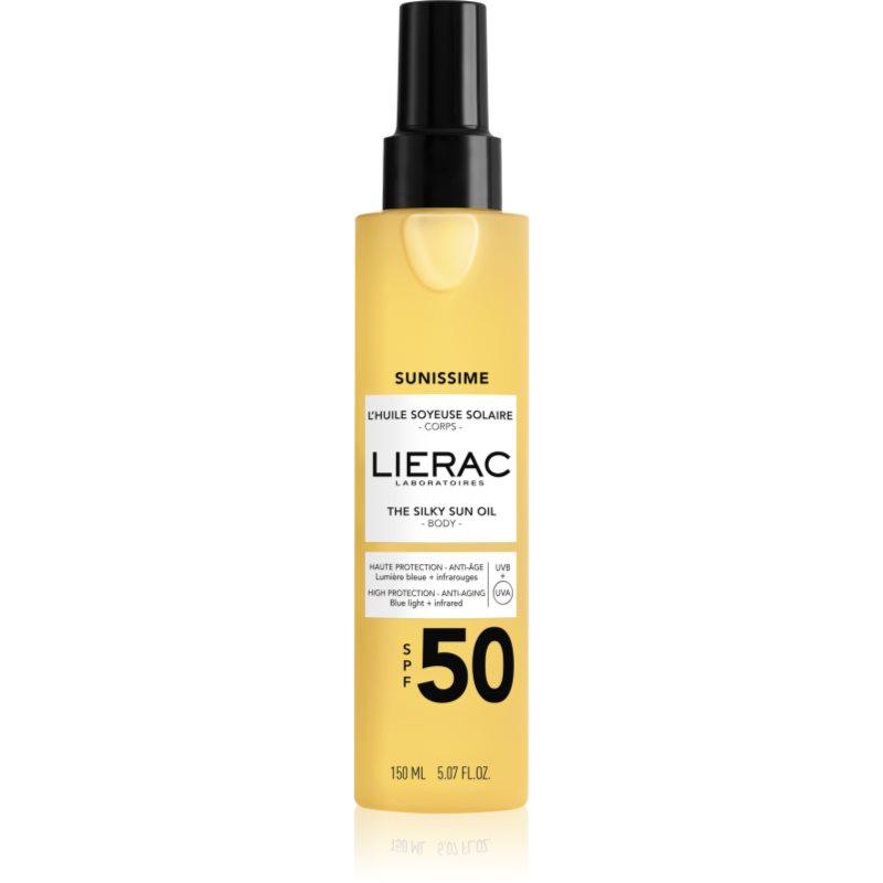 Lierac Sunissime The Silky Sun Oil olej na opalování SPF 50 150 ml