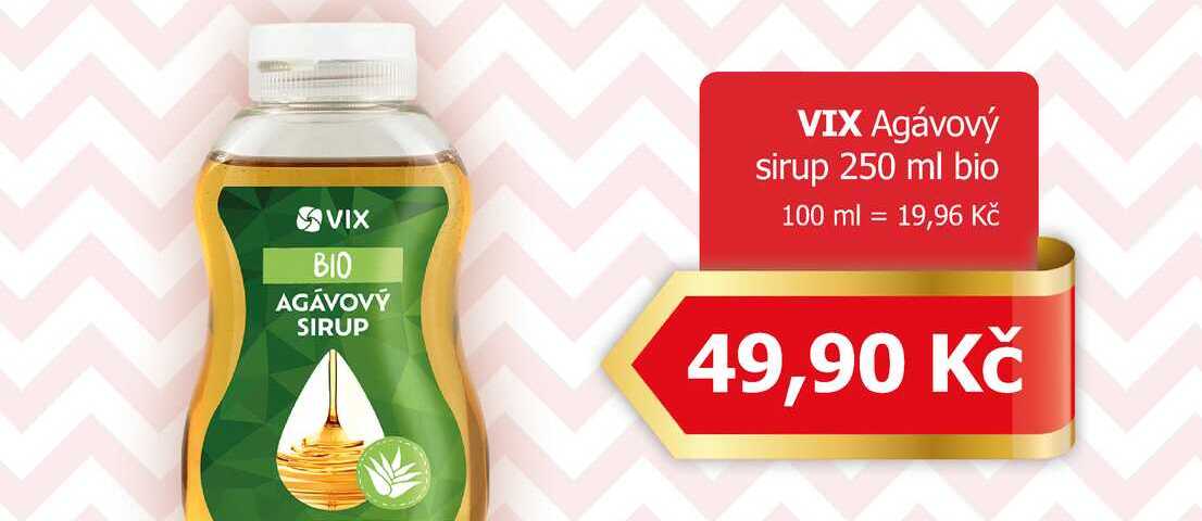 VIX Agávový sirup 250 ml 