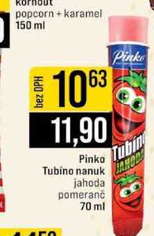 Pinko Tubino nanuk jahoda pomeranč 70 ml 