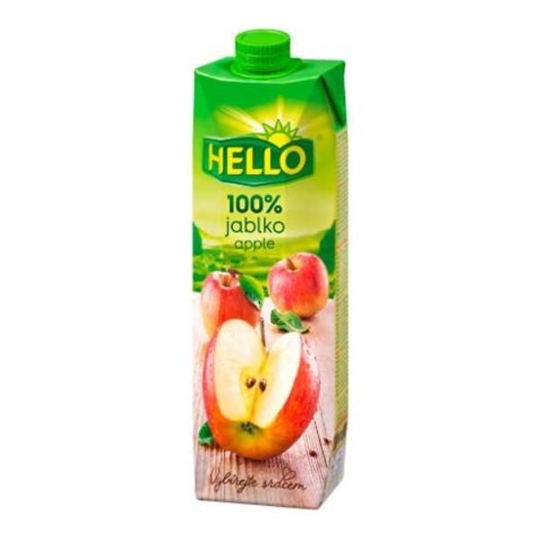 Hello 100% Jablečná šťáva z koncentrátu