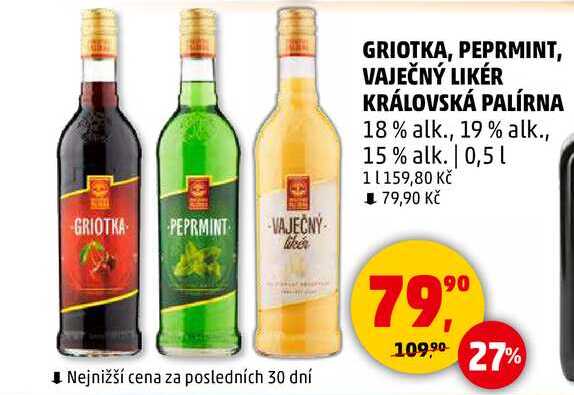 GRIOTKA, PEPRMINT, 0,5 l 