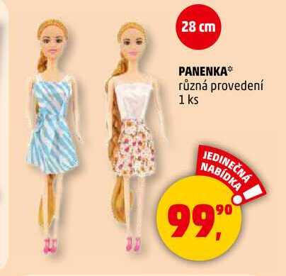 PANENKA různá provedení, 1 ks 