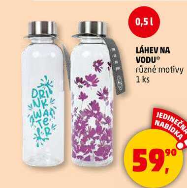 LÁHEV NA VODU různé motivy, 1 ks 