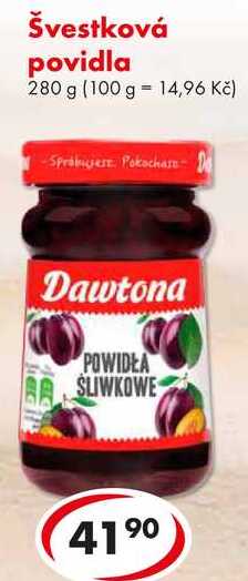 Švestková povidla, 280 g 