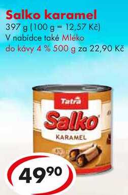 Salko karamel, 397 g 