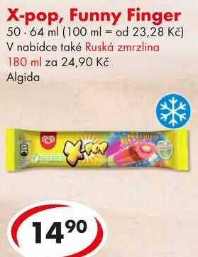 X-pop, Funny Finger, 50-64 ml