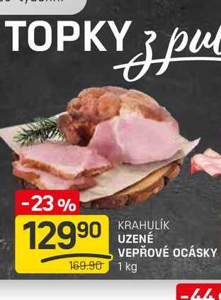 UZENÉ VEPŘOVÉ OCÁSKY 1kg