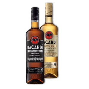 BACARDI BLACK, GOLD