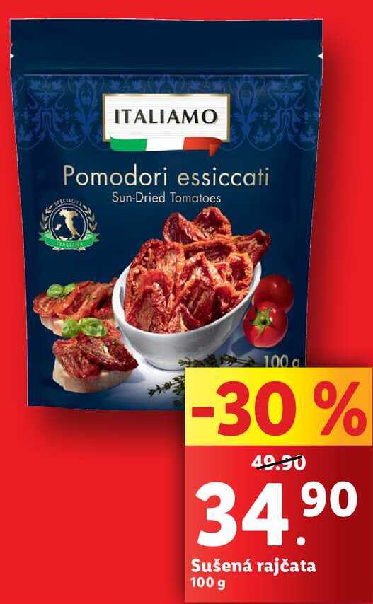 Sušená rajčata, 100 g 