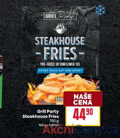 Grill Party Steakhouse Fries 750 g