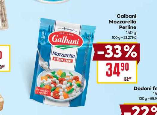 Galbani Mozzarella Perline 150 g
