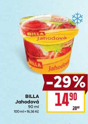 BILLA Jahodová 90 ml 
