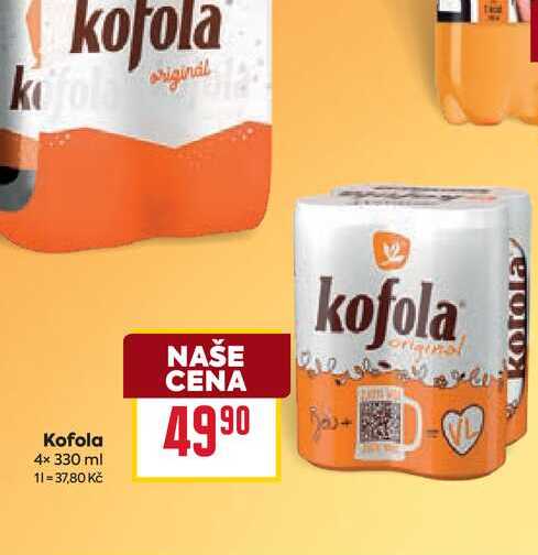 Kofola 4× 330 ml 